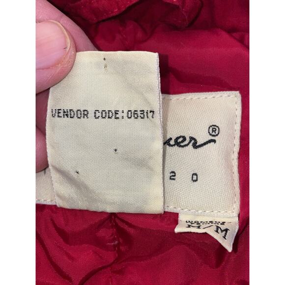 Eddie Bauer Snowline Goose Down Coat - Women's Size M - Two Way Zip - Picture 15 of 16